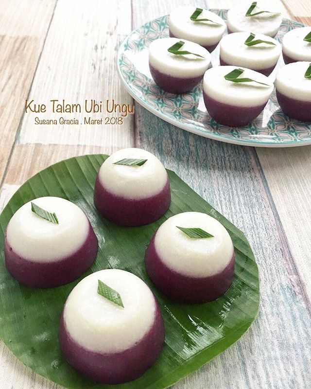 Ubi Ungu Lebih Nikmat di Jadikan Kue Talam