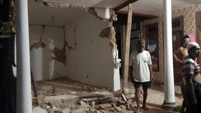 Gempa di Sumenep (Foto: Dok BNPB)