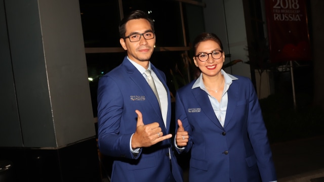 Darius S dan Donna Agnesia (Foto: Munady Widjaja)