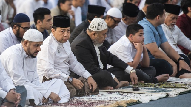 Muhammad Nazaruddin bersama Setya Novanto (Foto: Antara/M Agung Rajasa)