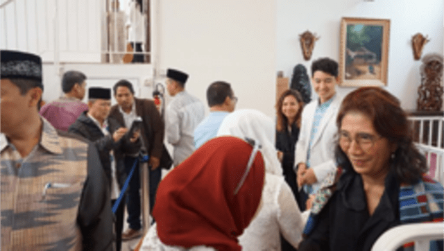 Susi hadiri open house KBRI Paris. (Foto: Dok. KBRI Paris)