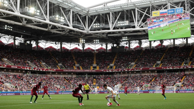 Spartak Stadium, Russia (Foto: @FIFAWorldCup)