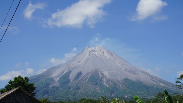 Ilustrasi Gunung Merapi (Foto: Kelik Wahyu/kumparan)