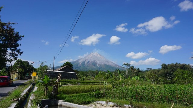Ilustrasi Gunung Merapi (Foto: Kelik Wahyu/kumparan)