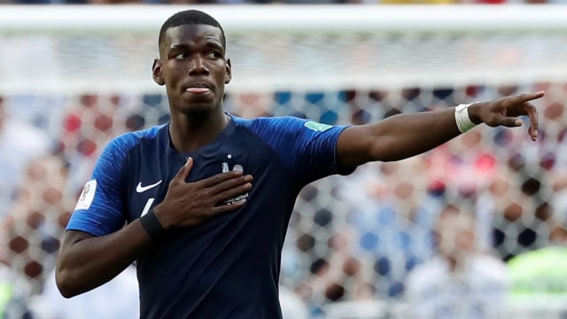Pogba bersinar di laga melawan Australia. (Foto: REUTERS/Toru Hanai)