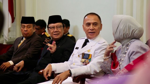 Mendagri lantik Iwan Bule jadi Pj Gub Jabar. (Foto: Dok. Humas Kemendagri)