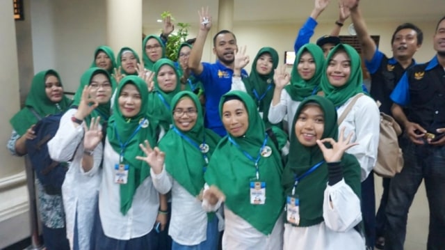 Ribuan Relawan TPS besok akan serbu Lombok Tengah