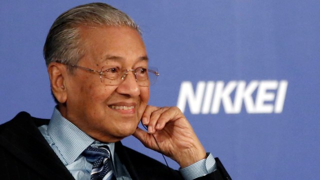 Perdana Menteri Malaysia Mahathir Mohamad. Foto: REUTERS/Issei Kato