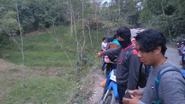 Lokasi kecelakaan Jeep wisata Merapi  (Foto: Arfiansyah Panji/kumparan)