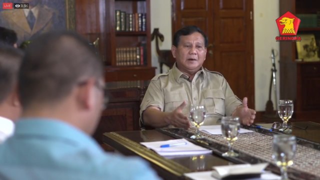 Prabowo Subianto (Foto: Facebook/Prabowo Subianto)