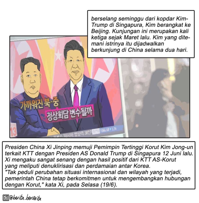 Komik: Tentang Kopdar Trump-Kim, Janji Perdamaian, Hingga Pujian Presiden China Kepada Kim (3)