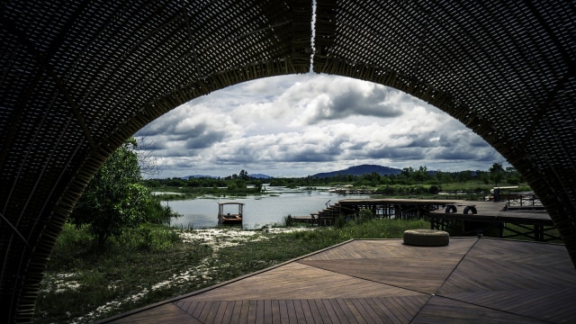 Rumah Keong Belitung (Foto:  Flickr/Fendi Aprilyanto)