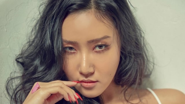 Hwasa 'Mamamoo'. (Foto: Twitter/@RBW_MAMAMOO)