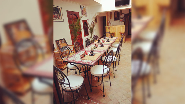 Riad, Rumah Tradisional Bangsa Maroko (Foto: Daniel Chrisendo/kumparan)