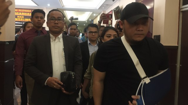 Korban penganiayaan Herman Herry. (Foto: Raga Imam/kumparan)