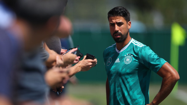 Gelandang Timnas Jerman, Sami Khedira. (Foto: Hannah McKay/Reuters)