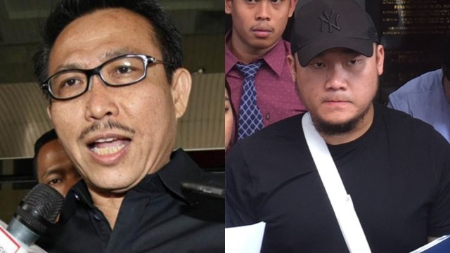 Herman Hery dan Ronny Kosasih Yuniarto. (Foto: Antaranews & Raga Imam/kumparan)