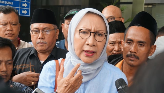 Ratna Sarumpaet di KPK (Foto: Puti Cinintya Arie Safitri/kumparan)