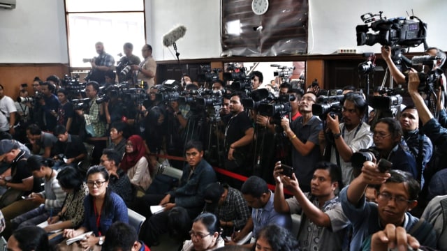 Sidang vonis Aman Abdurrahman. (Foto: Aditia Noviansyah/kumparan)