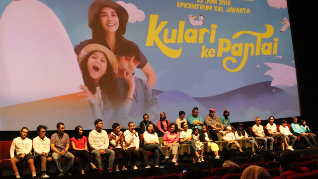 Jumpa Pers Film Kulari ke Pantai  (Foto: Munady)