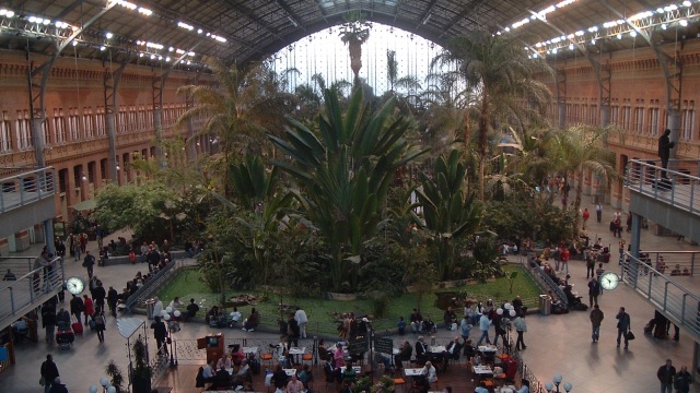 Madrid Atocha Railway Stasion, Spanyol (Foto: dok : Flickr / Merche)