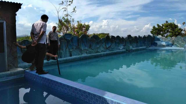 Pengelola Kolam Renang Goa Lebar Terancam Pidana