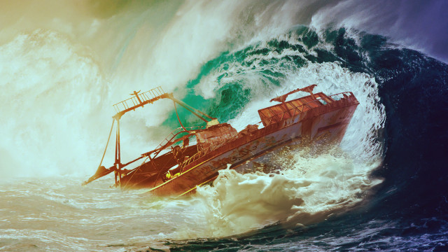 Ilustrasi kapal tenggelam Foto: Pixabay/ Myriams-foto