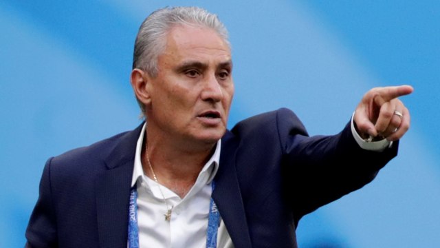 Pelatih Timnas Brasil, Tite. (Foto: Reuters/Henry Romero)