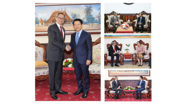 Pertemuan Dubes RI dengan Pejabat Laos. (Foto: Dok. Kedubes RI)