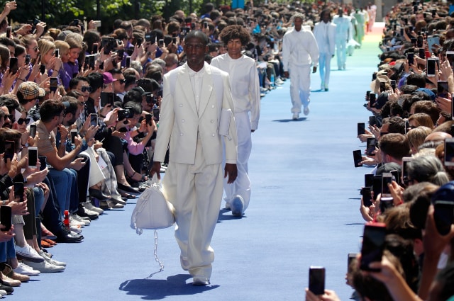Louis Vuitton Menswear (Foto: dok.REUTERS/Charles Platiau)