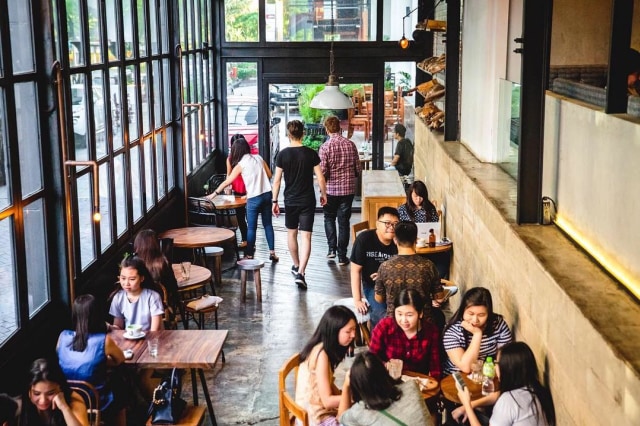 Coffee shop modern (Foto: instagram/ @crematology)