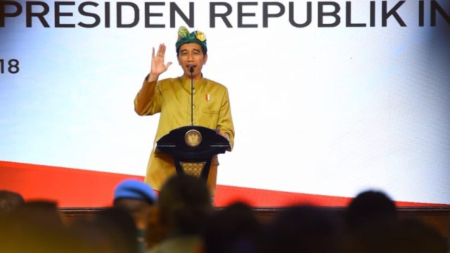 Presiden Jokowi kunjungan kerja ke Bali. (Foto: Dok. Biro Pers Setpres)