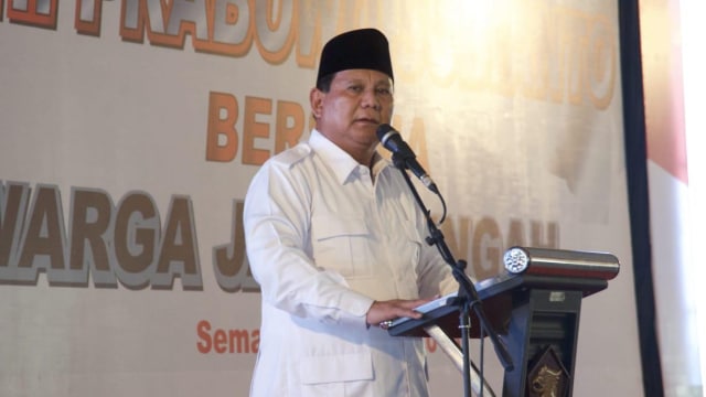 Halal Bi Halal Prabowo bersama warga Jateng. (Foto: Dok. Hartono)