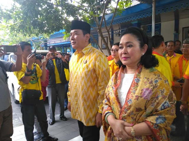 Tommy dan Titiek Soeharto Foto: Arfiansyah Panji/kumparan