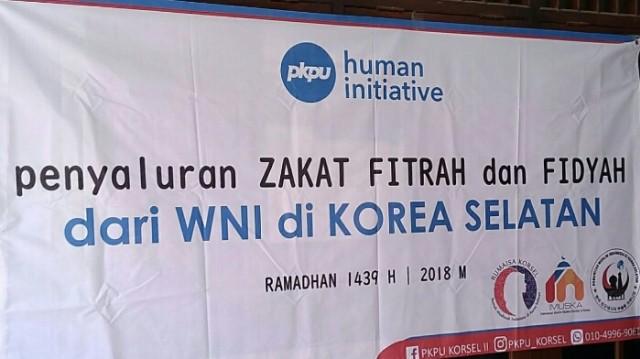 Peduli Umat Islam, Laznas PKPU & Formapal Palmerah Salurkan Zakat dari WNI Korsel (1)