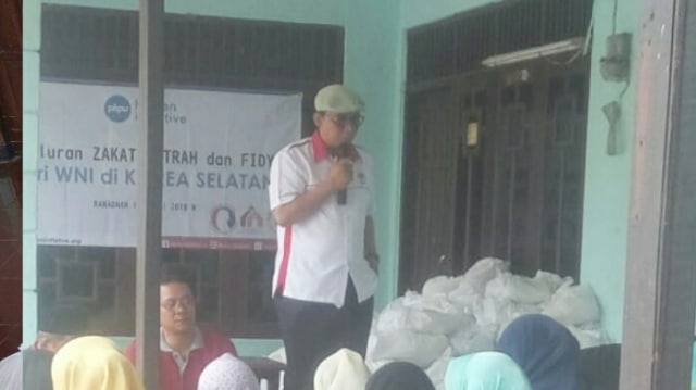 Peduli Umat Islam, Laznas PKPU & Formapal Palmerah Salurkan Zakat dari WNI Korsel (11)