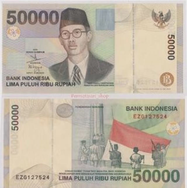 Pecahan uang yang bakal ditarik BI. (Foto: Dok: Bank Indonesia)