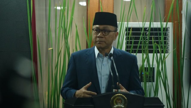 Zulkifli Hasan. Foto: Iqbal Firdaus/kumparan