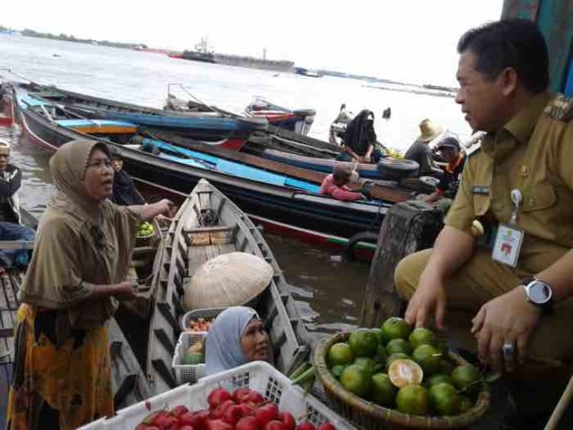 Pemkot Banjarmasin Akan Revitalisasi Pasar Terapung Muara Kuin