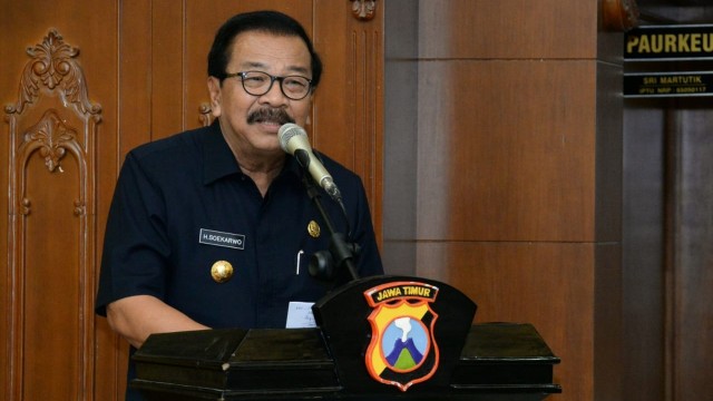 Gubernur Jawa Timur, Soekarwo. Foto: Phaksy Sukowati/kumparan