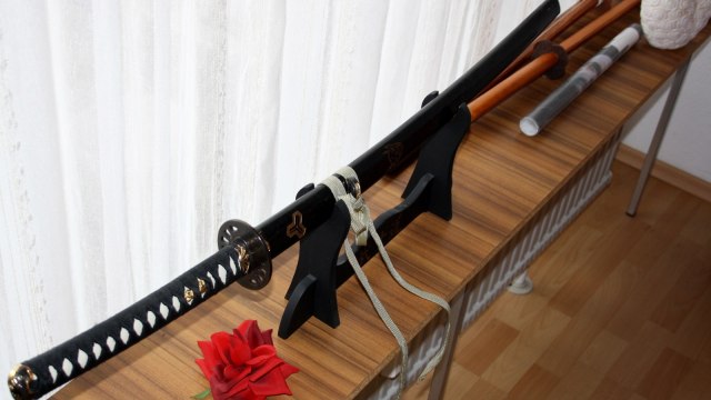 Pedang Katana (Foto: Flickr/Danoobiel)