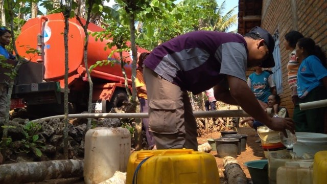 Kekeringan di Gunung Kidul (Foto: BPBD)