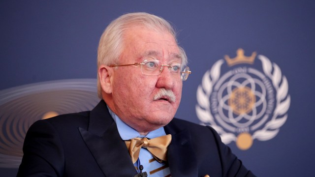 Igor Ashurbeyli, pemimpin negara Asgardia. (Foto: Lisi Niesner/Reuters)
