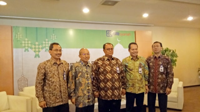 Konferensi pers BRI Syariah. (Foto: Ela Nurlaela/kumparan)