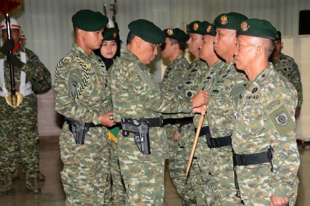 Pangkostrad Pimpin Sertijab LO AL, Dandenma dan Kasetum Kostrad