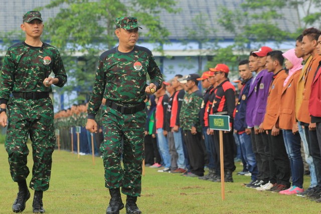 Pangdivif 2 Kostrad Buka Kemah Bhakti Pemuda Tahun 2018