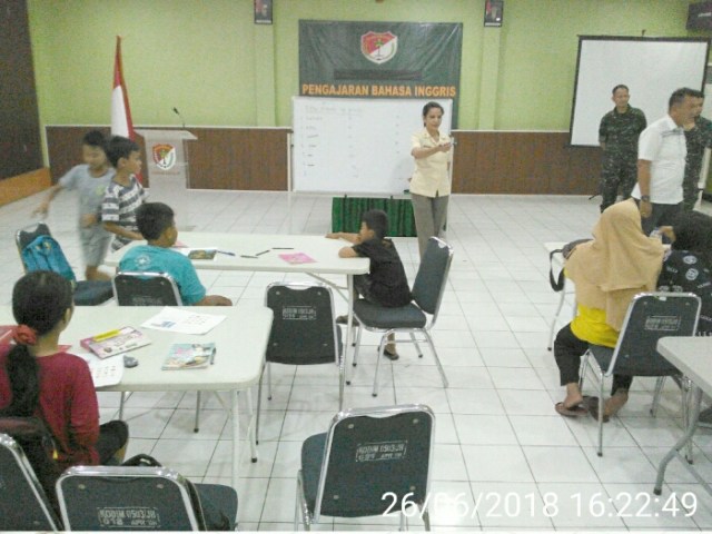 Mau Belajar Bahasa Inggris Gratis? Kodim 0503/Jakarta Barat Gelar Kursus Bahasa Inggris Rutin (1)