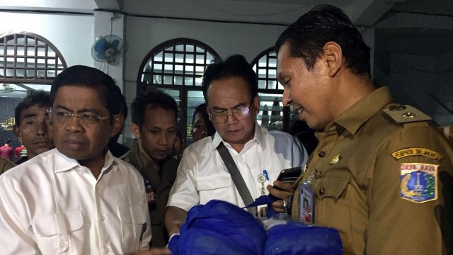 Mensos Idrus Marham di Tanah Tinggi. (Foto: Yuana Fatwalloh/kumparan)