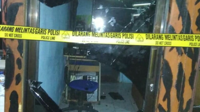 Pengerusakan Sekretariat MPC Pemuda Pancasila (Foto: dok. Istimewa)