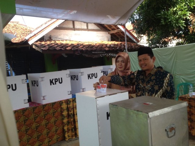 Sutarno, wakil Imas (Foto: Bandungkiwari)
